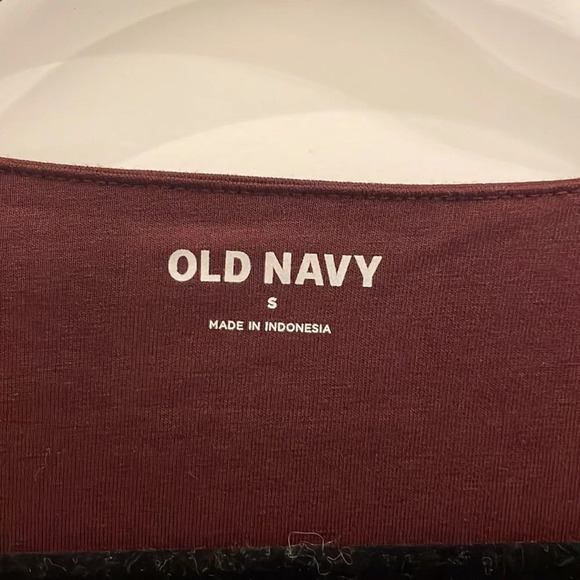 NWT Old Navy‎ Red long sleeve bodysuit size small - Picture 3 of 9